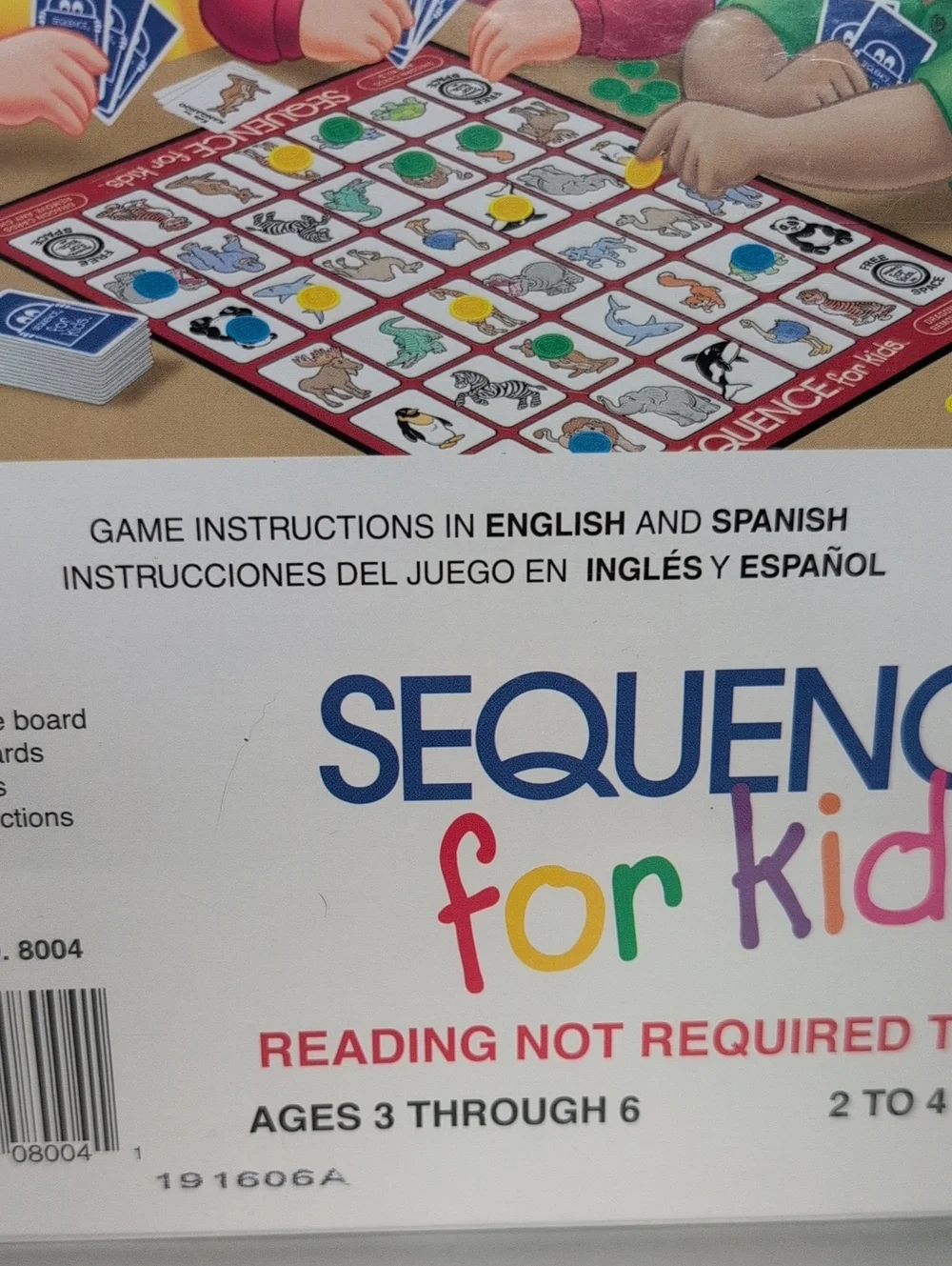 Sequence for Kids New in Box Game
